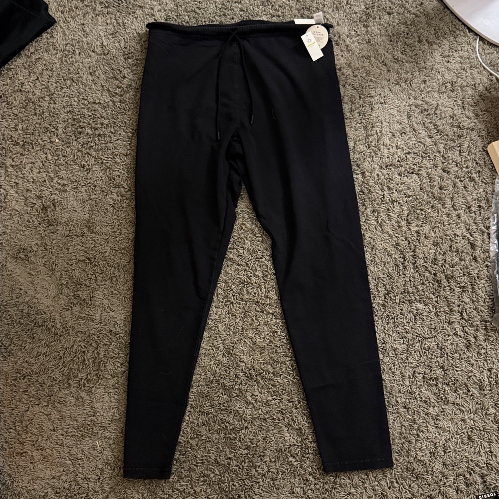 aerie black joggers